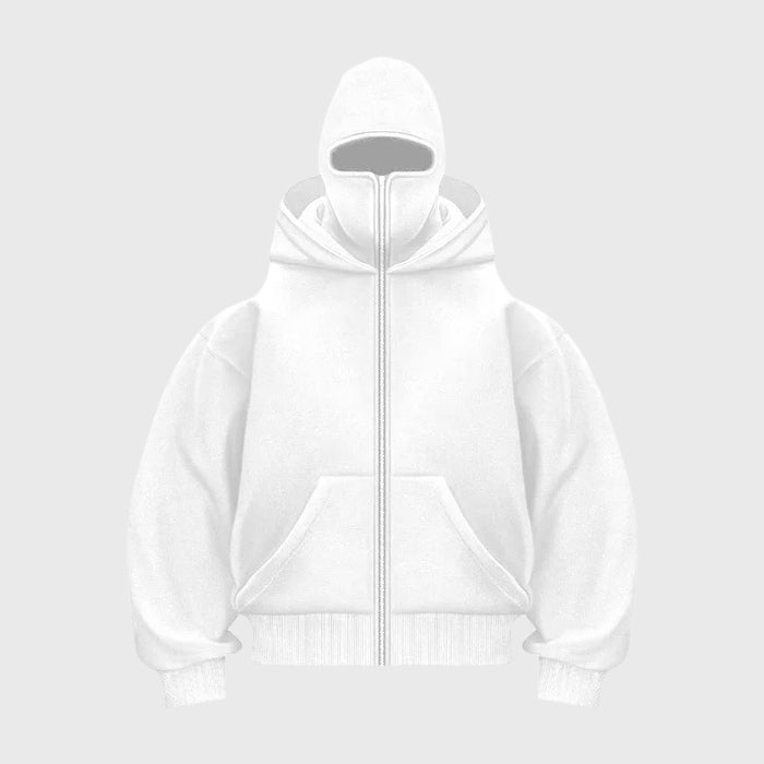 Herren Hoodie mit integrierter Kapuze und praktische Taschen | A&B - 4 - Annoboutique