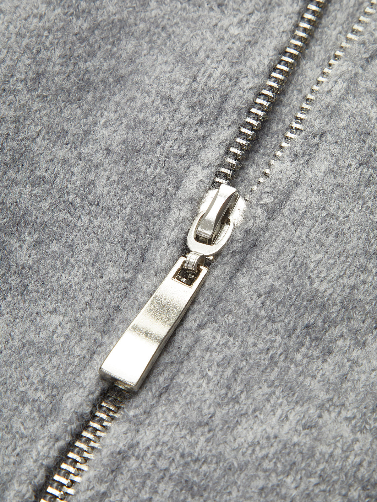 Damen Cardigan mit hohem Kragen und praktischen Taschen | A&B - 5 - Annoboutique