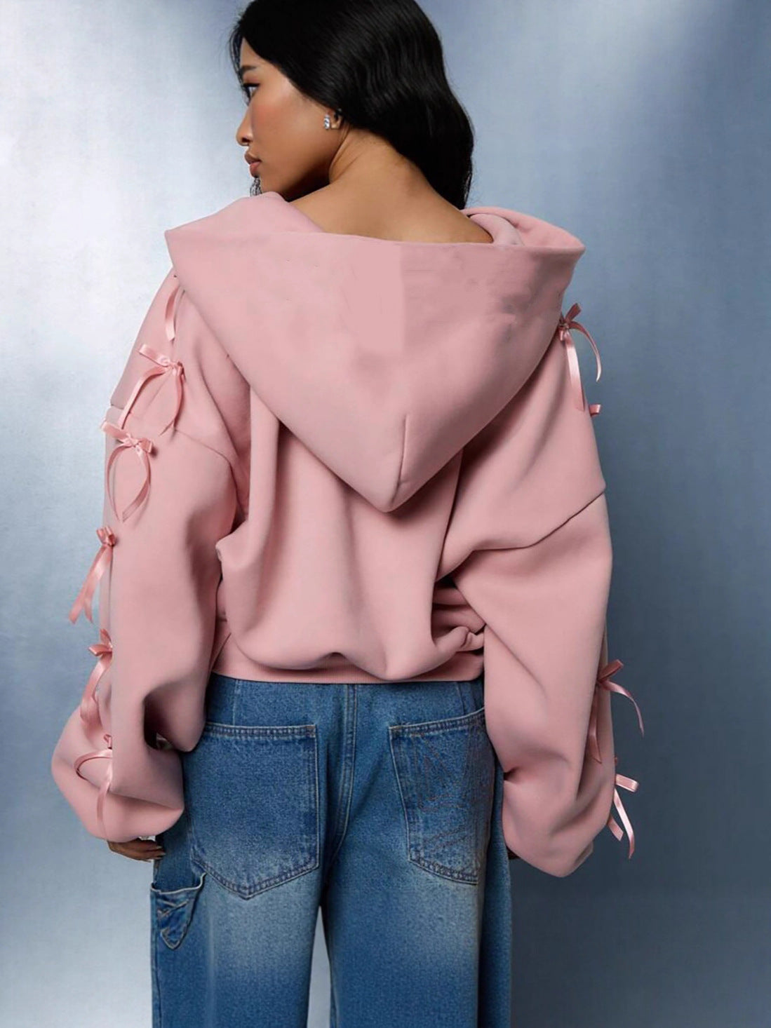 Hoodie Damen mit Kapuze und lässigem Schnitt | A&B - 2 - Annoboutique