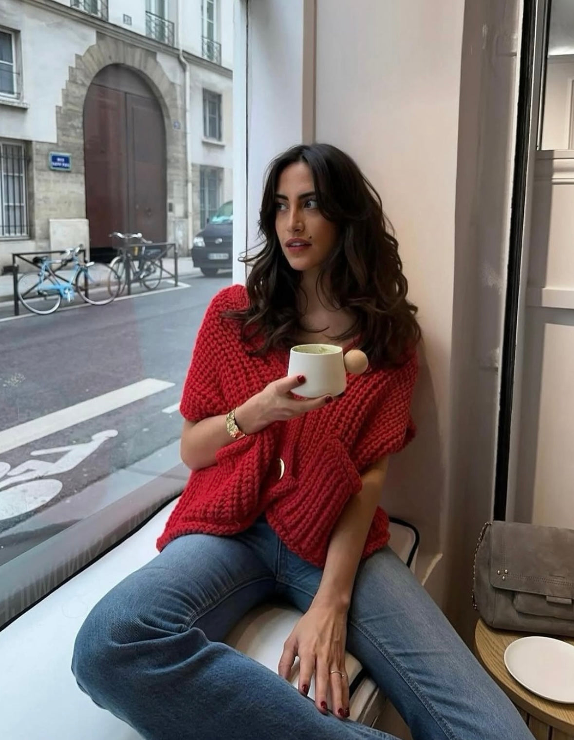 Damen Weste mit Knöpfen und Taschen | A&B - 5 - Annoboutique