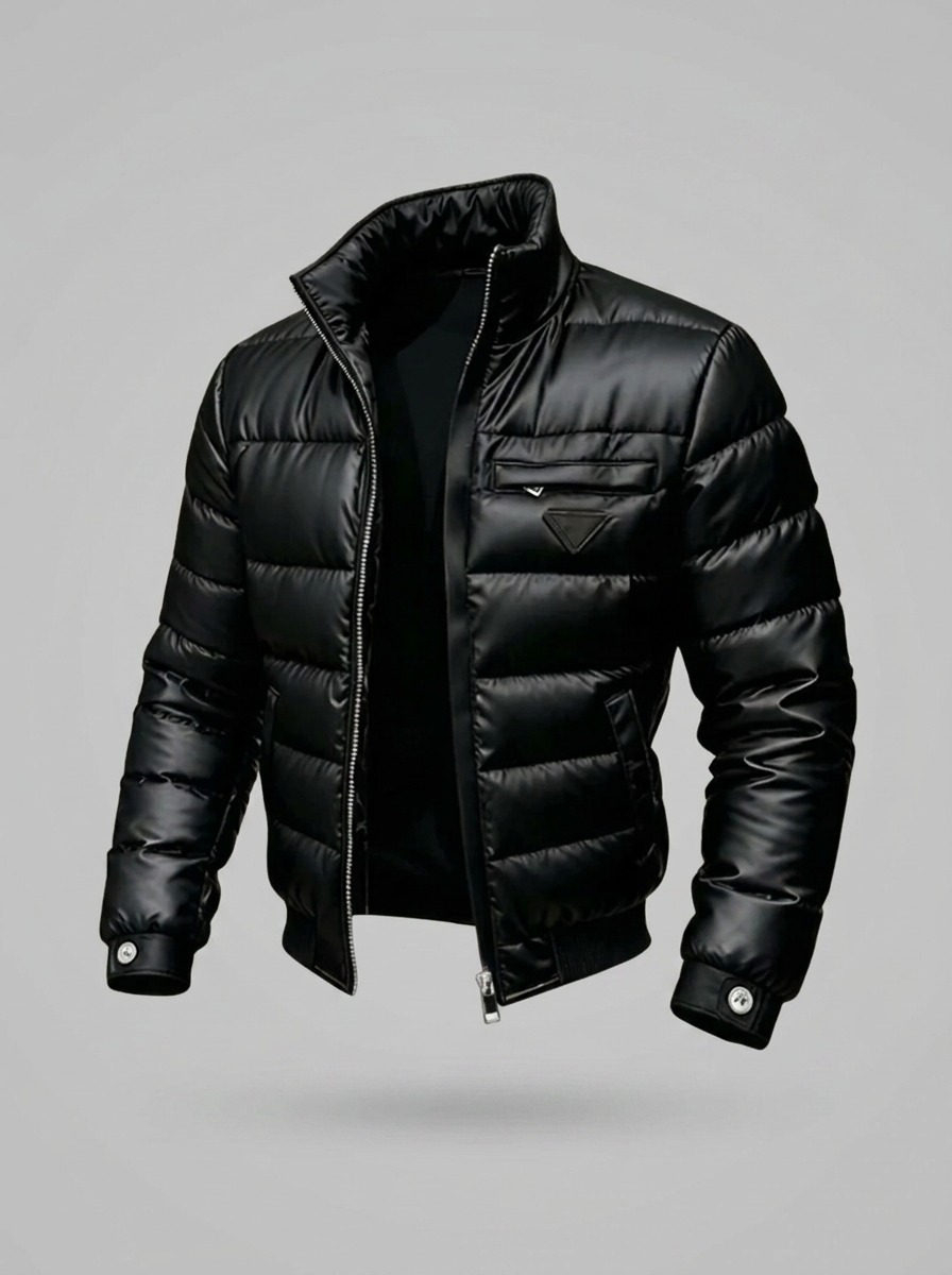 Herrenjacke mit sportlicher Passform und praktischen Taschen | A&B - 4 - Annoboutique
