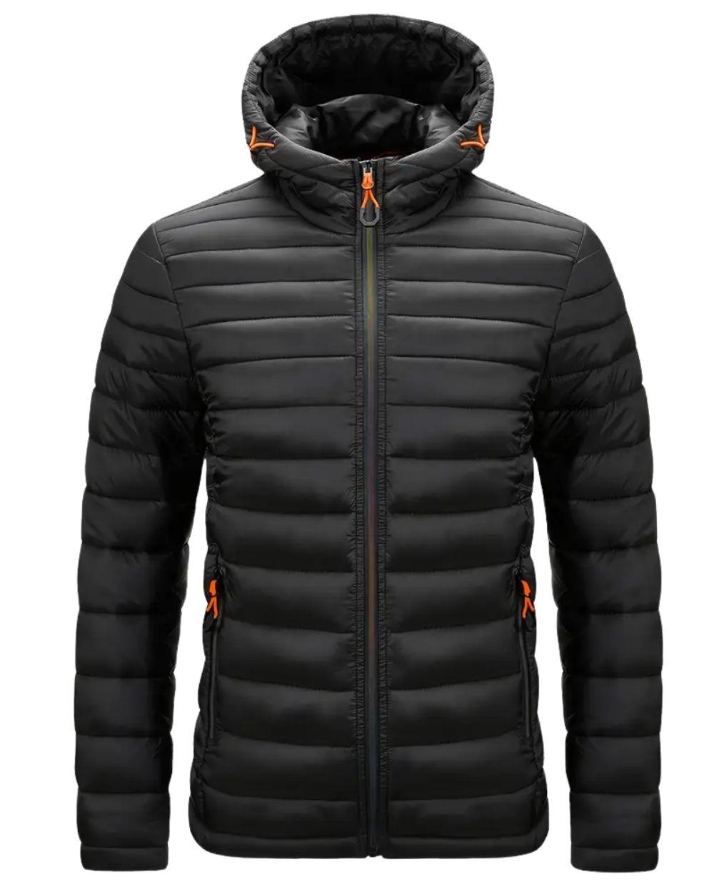 Sportliche Herrenjacke mit Kapuze und strukturiertem Schnitt | A&B - 1 - Annoboutique