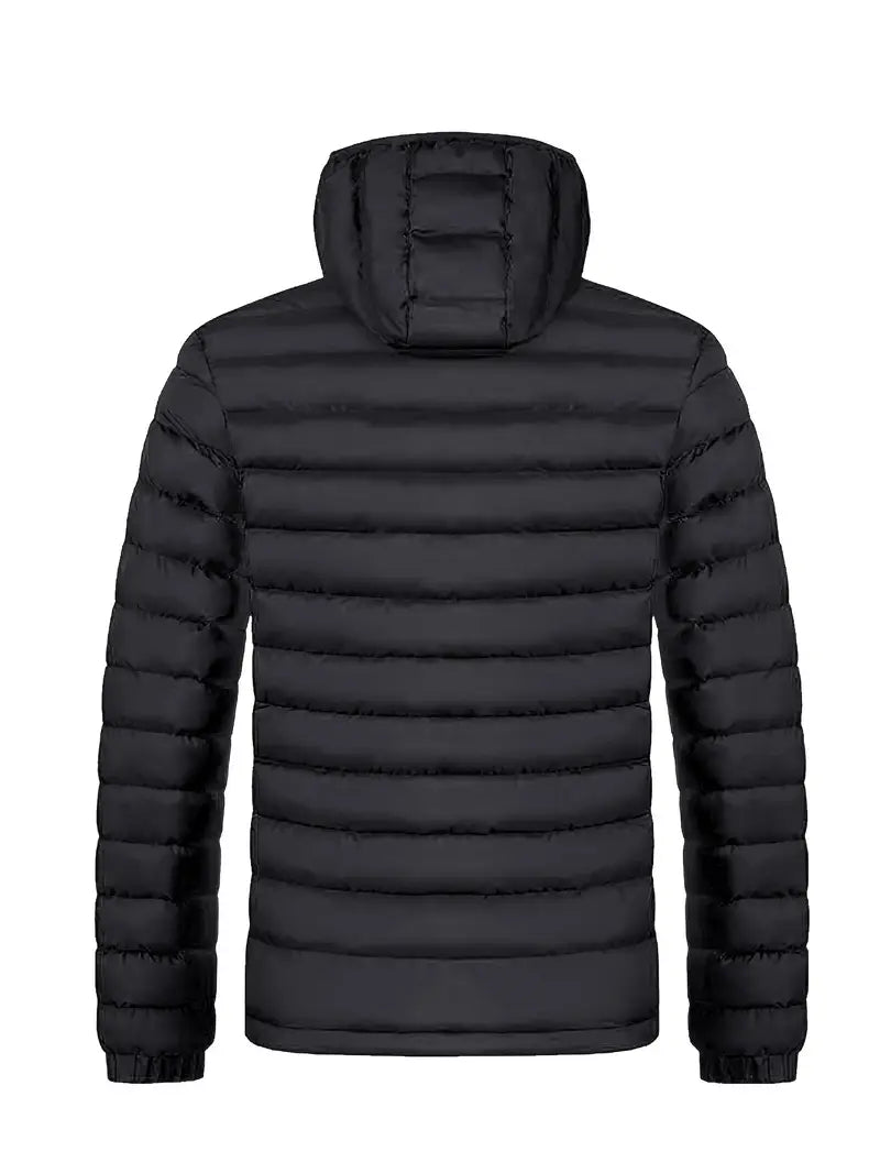 Sportliche Herrenjacke mit Kapuze und strukturiertem Schnitt | A&B - 3 - Annoboutique