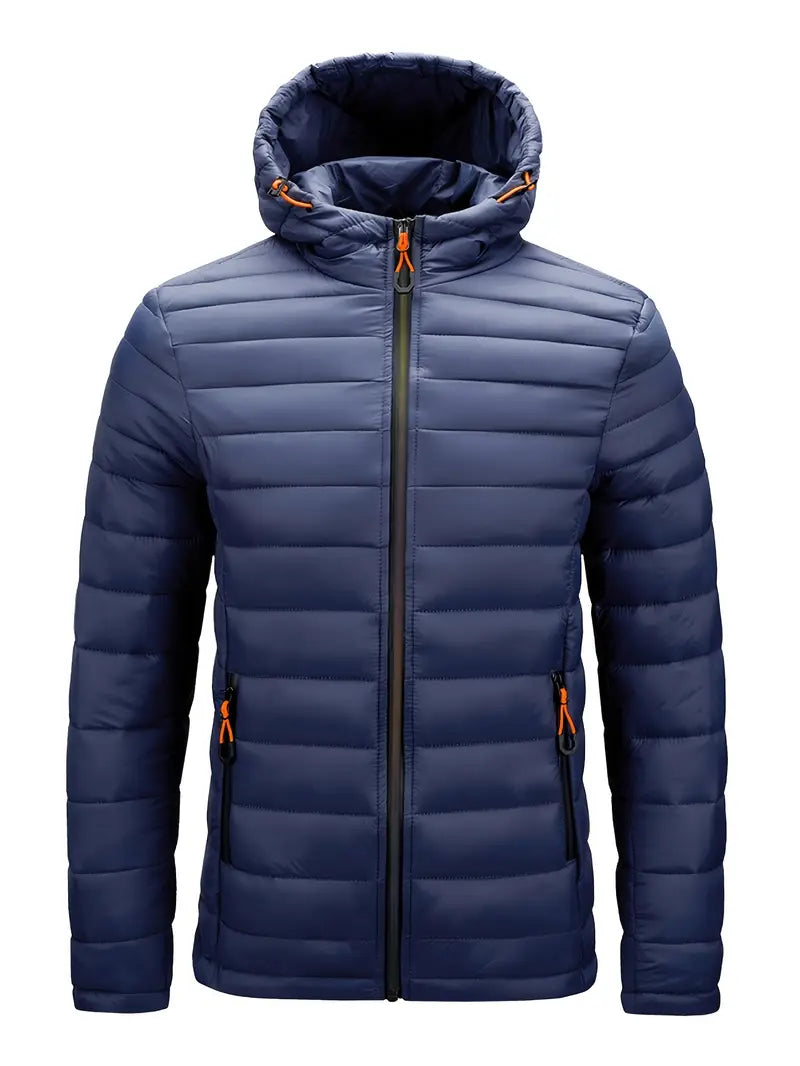 Sportliche Herrenjacke mit Kapuze und strukturiertem Schnitt | A&B - 6 - Annoboutique