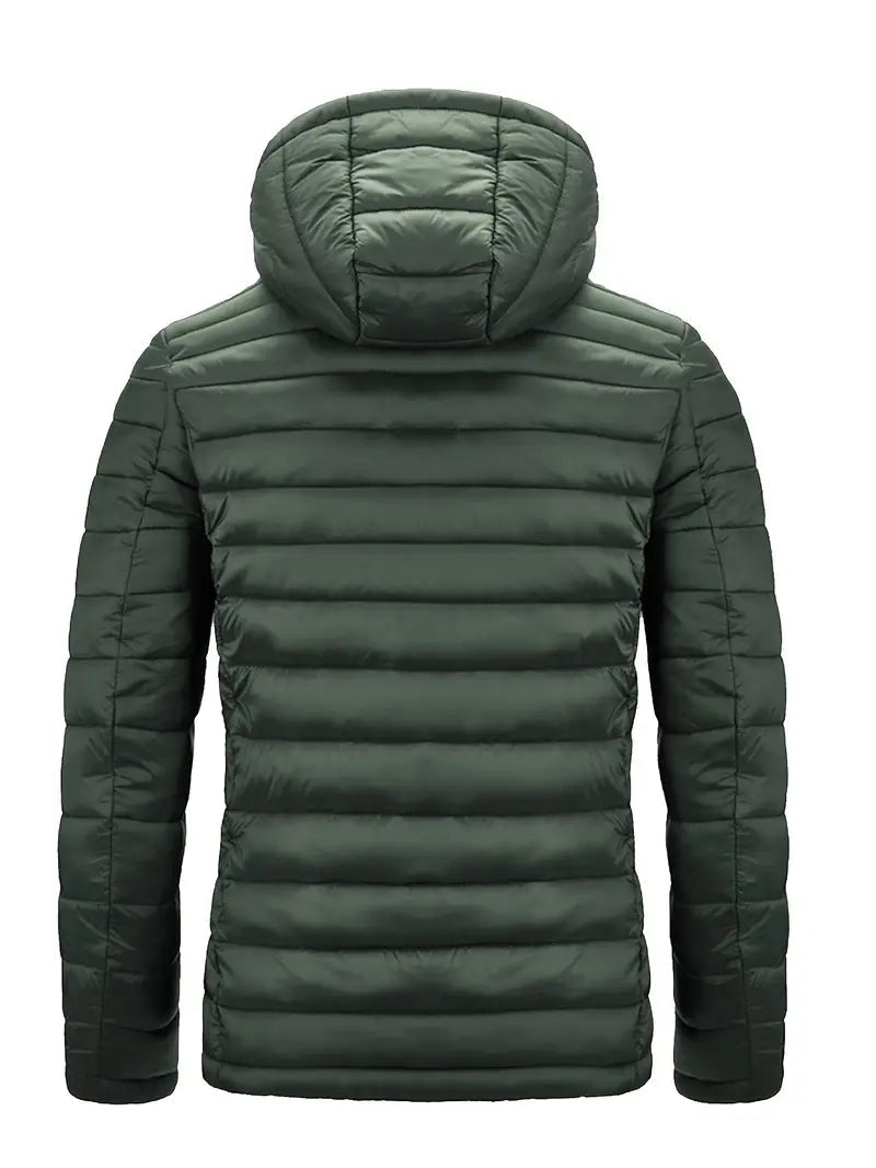 Sportliche Herrenjacke mit Kapuze und strukturiertem Schnitt | A&B - 9 - Annoboutique
