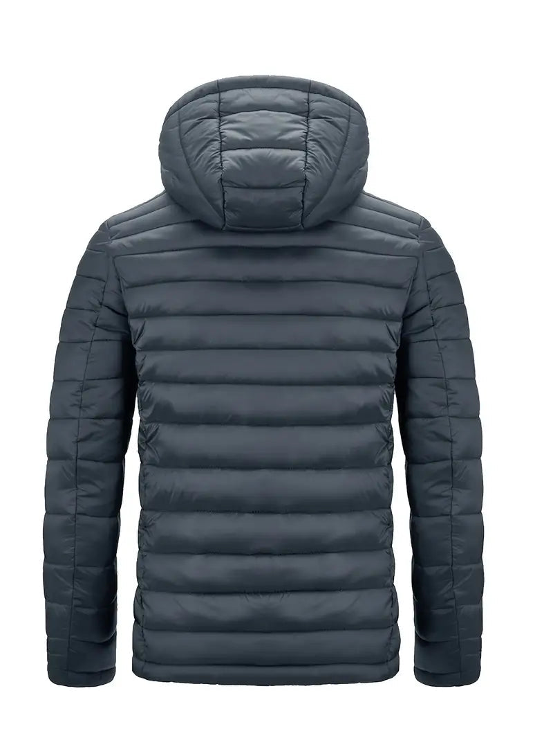 Sportliche Herrenjacke mit Kapuze und strukturiertem Schnitt | A&B - 11 - Annoboutique