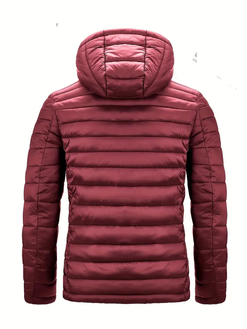 Sportliche Herrenjacke mit Kapuze und strukturiertem Schnitt | A&B - 13 - Annoboutique