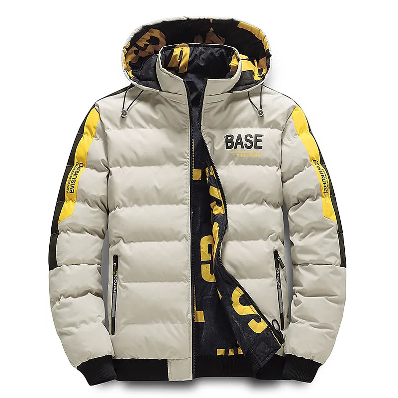 Herren Winterjacke mit Kapuze und sportlichem Schnitt | A&B - 2 - Annoboutique