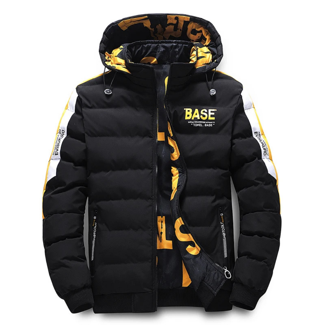 Herren Winterjacke mit Kapuze und sportlichem Schnitt | A&B - 8 - Annoboutique