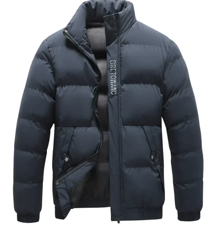 Winterjacke Herren mit sportlichem Schnitt und praktischen Taschen | A&B - 1 - Annoboutique