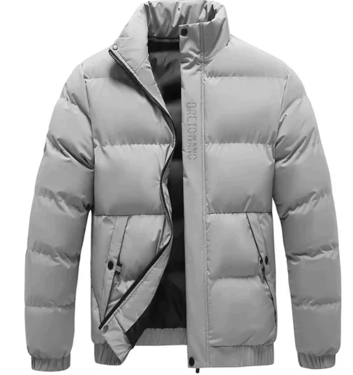 Winterjacke Herren mit sportlichem Schnitt und praktischen Taschen | A&B - 3 - Annoboutique