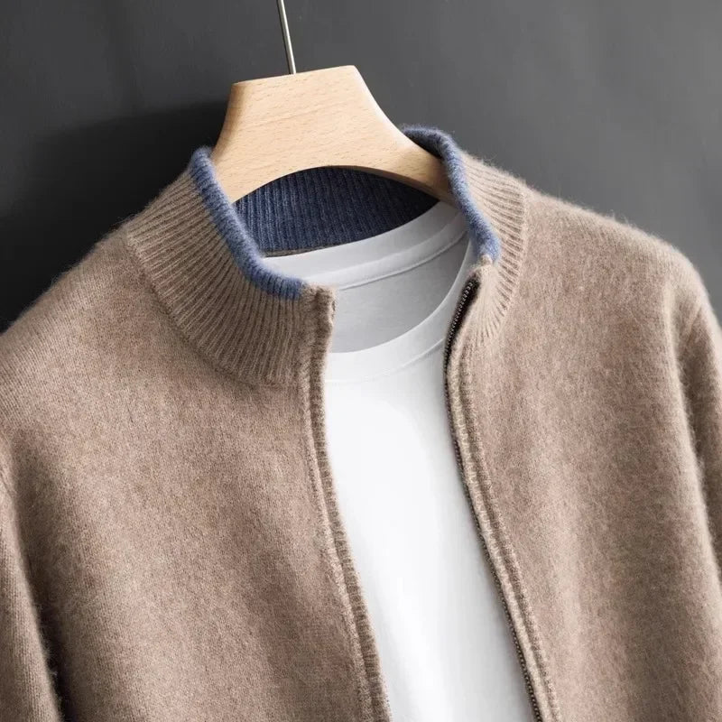 Herrenjacke mit Reißverschluss | Eleganter Schnitt für jeden Anlass | A&B - 1 - Annoboutique