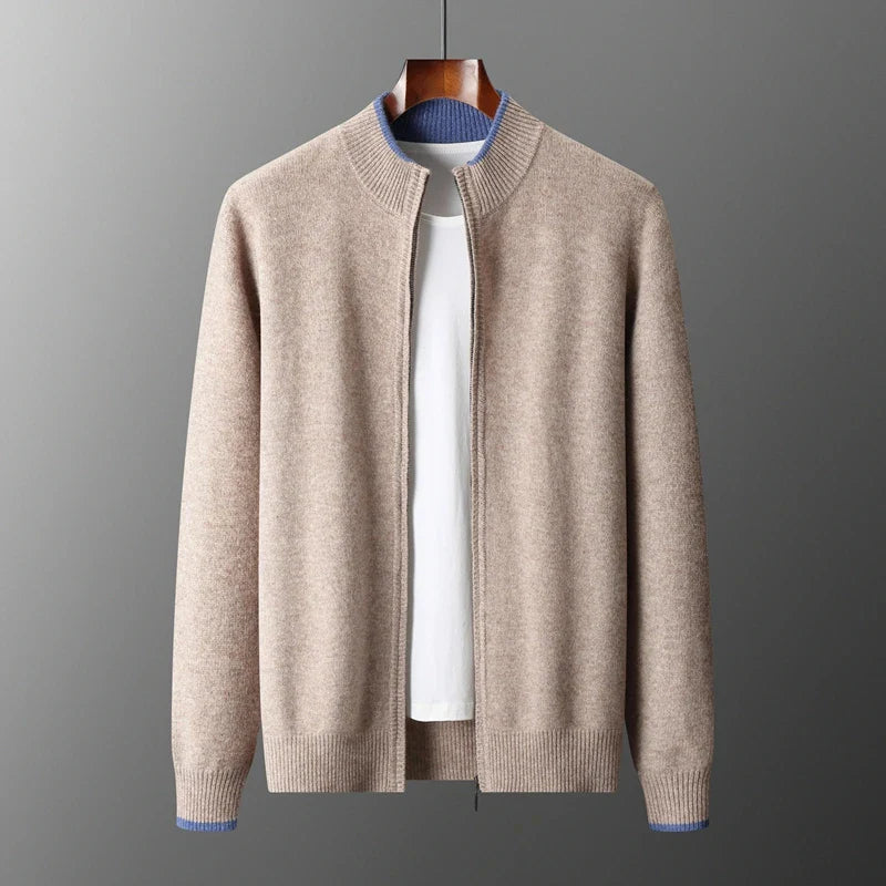 Herrenjacke mit Reißverschluss | Eleganter Schnitt für jeden Anlass | A&B - 9 - Annoboutique