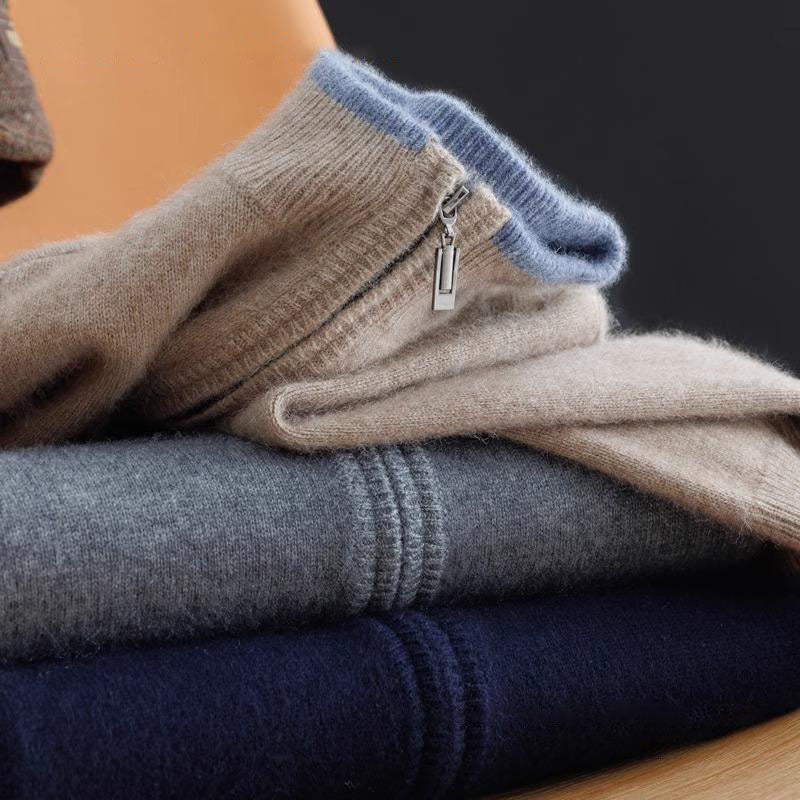 Herrenjacke mit Reißverschluss | Eleganter Schnitt für jeden Anlass | A&B - 11 - Annoboutique