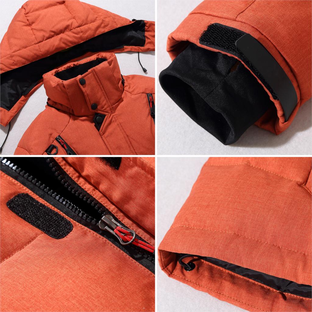 Sportliche Herrenjacke mit abnehmbarer Kapuze und praktischen Taschen | A&B - 5 - Annoboutique