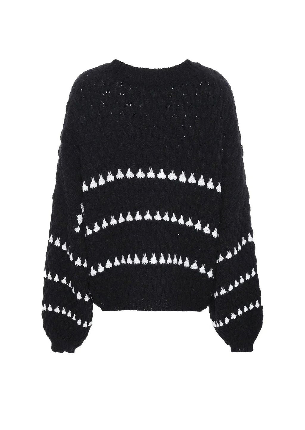 Pullover Damen im lässigen Oversized-Schnitt mit weitem Arm | A&B - 10 - Annoboutique