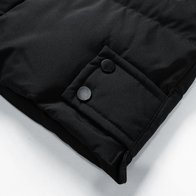 Moderne Herren Parka Jacke mit Kapuze und langen Schnitt | A&B - 13 - Annoboutique