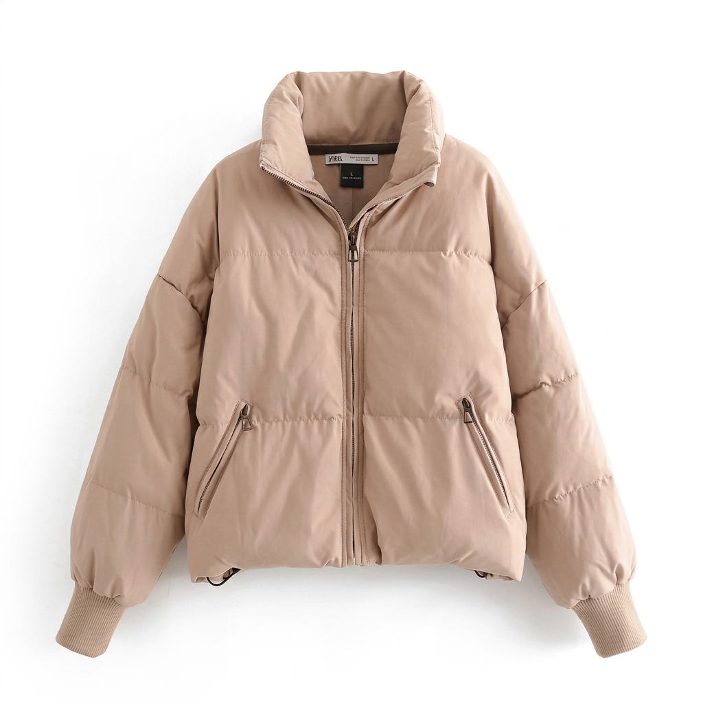 Damenjacke mit lässigem Schnitt und Stehkragen | A&B - 6 - Annoboutique