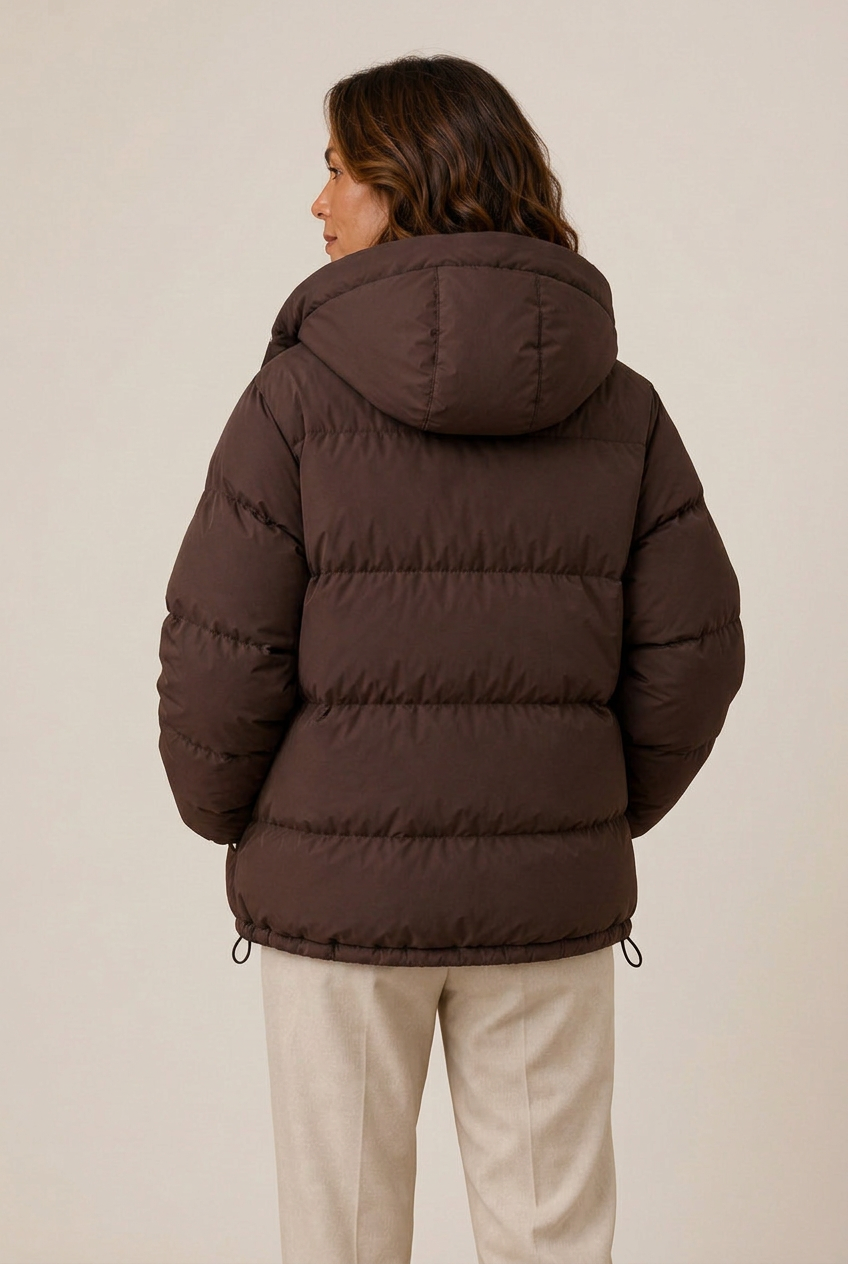 Damen Jacke mit Kapuze und Reißverschluss | A&B - 7 - Annoboutique