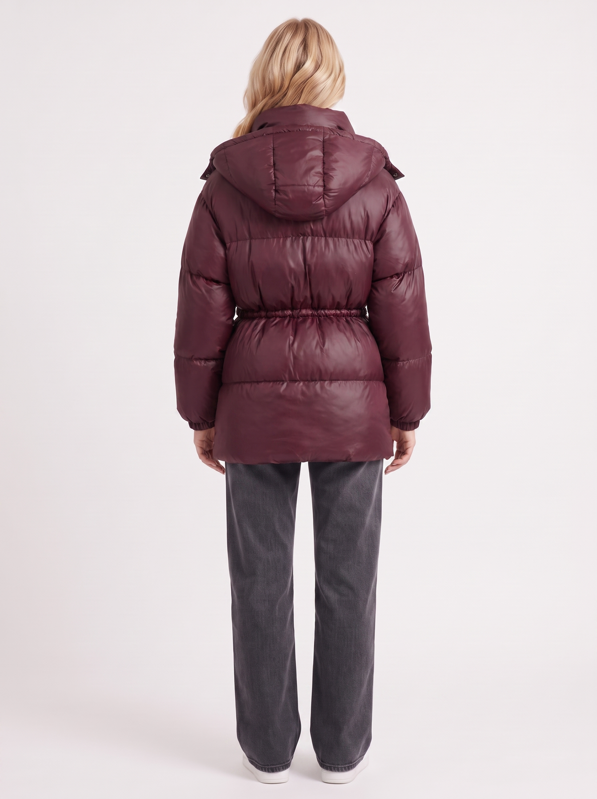 Damenjacke mit Kapuze und taillierter Passform | A&B - 11 - Annoboutique