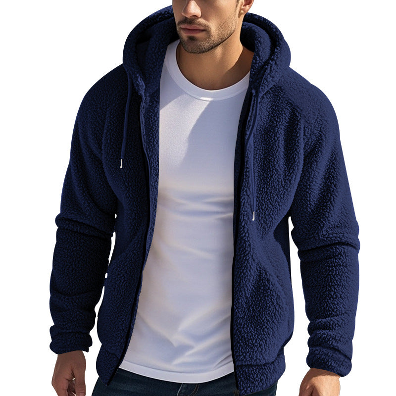 Herrenjacke mit Kapuze und praktischen Taschen | A&B - 2 - Annoboutique