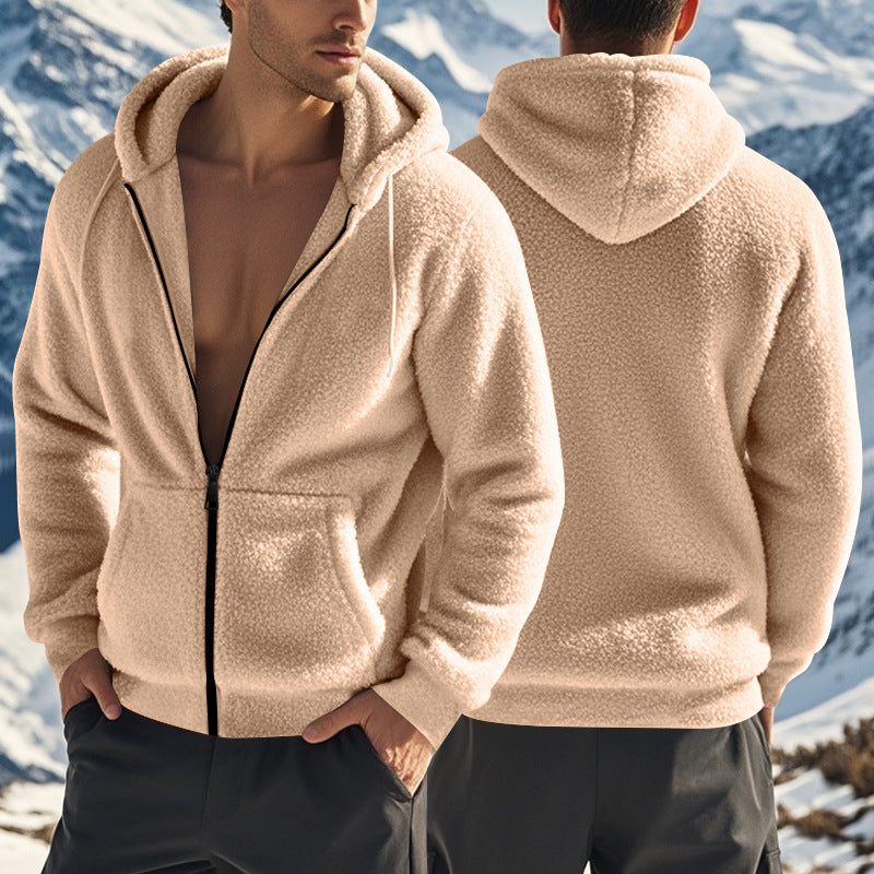 Herrenjacke mit Kapuze und praktischen Taschen | A&B - 3 - Annoboutique
