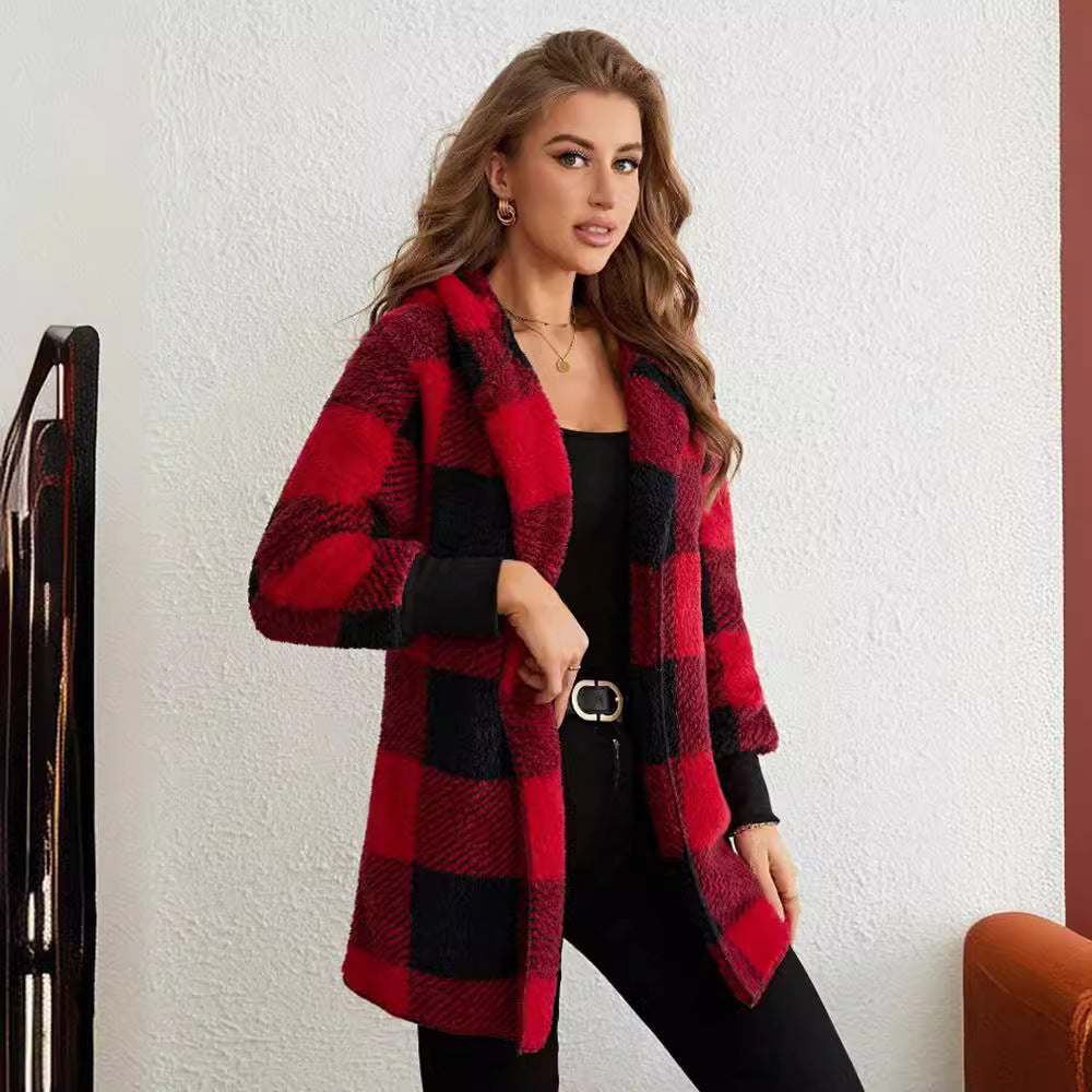 Jacket Damen mit lockerer Passform und Kapuze | A&B - 1 - Annoboutique