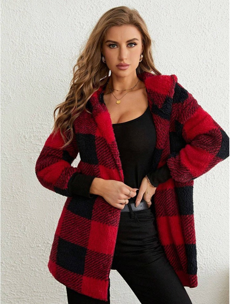 Jacket Damen mit lockerer Passform und Kapuze | A&B - 5 - Annoboutique
