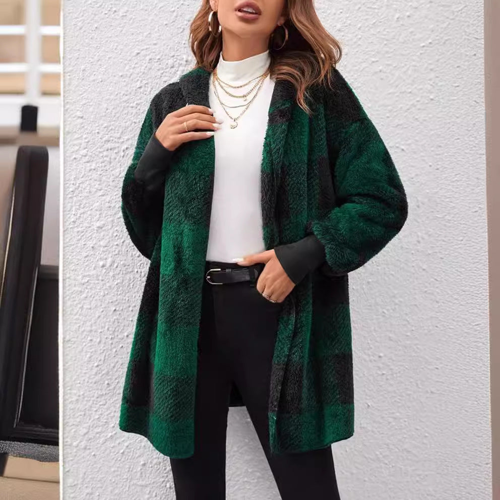 Jacket Damen mit lockerer Passform und Kapuze | A&B - 6 - Annoboutique