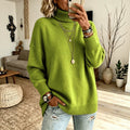 Pullover Damen mit Stehkragen und lockerer Passform | A&B - 3 - Annoboutique
