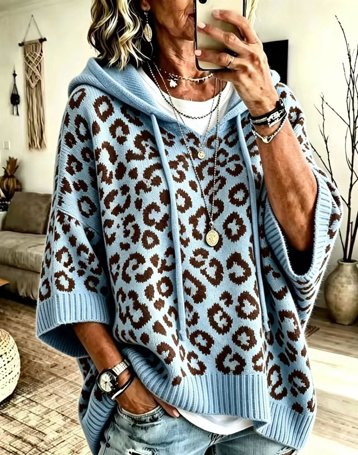 Hoodie Damen mit lässigem Schnitt und Kapuze | A&B - 2 - Annoboutique