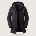 Moderne Herrenjacke mit Kapuze und praktischen Taschen | A&B - 4 - Annoboutique