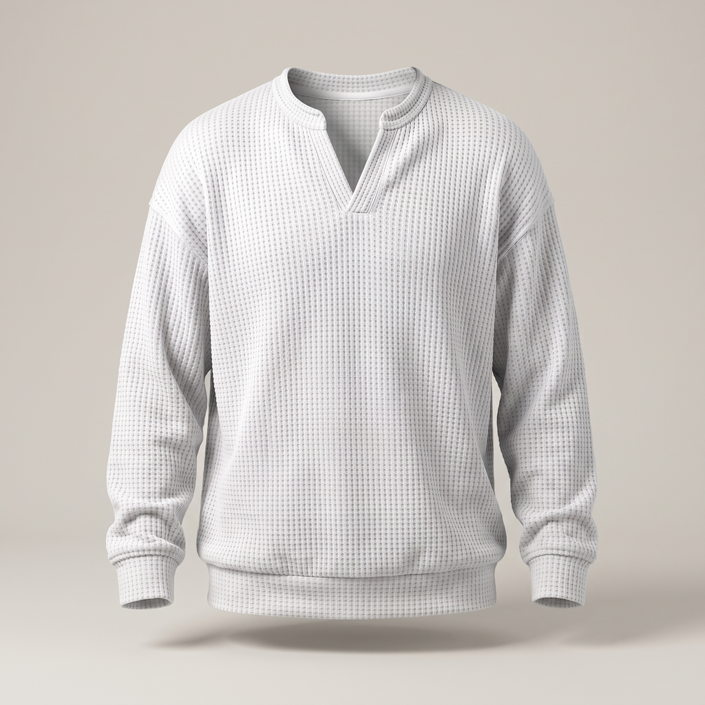 Pullover Herren mit modernem Schnitt und V-Ausschnitt | A&B - 8 - Annoboutique
