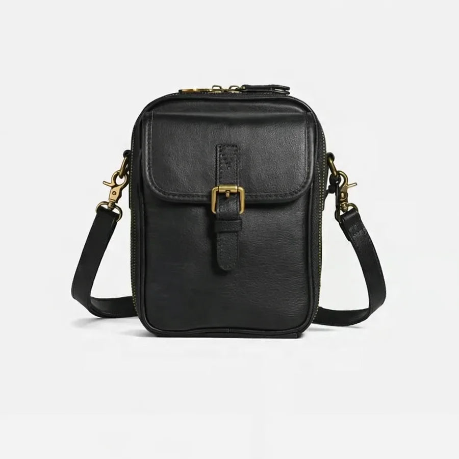 Stylische Damen Crossbody-Tasche mit praktischem Verschluss | A&B - 3 - Annoboutique