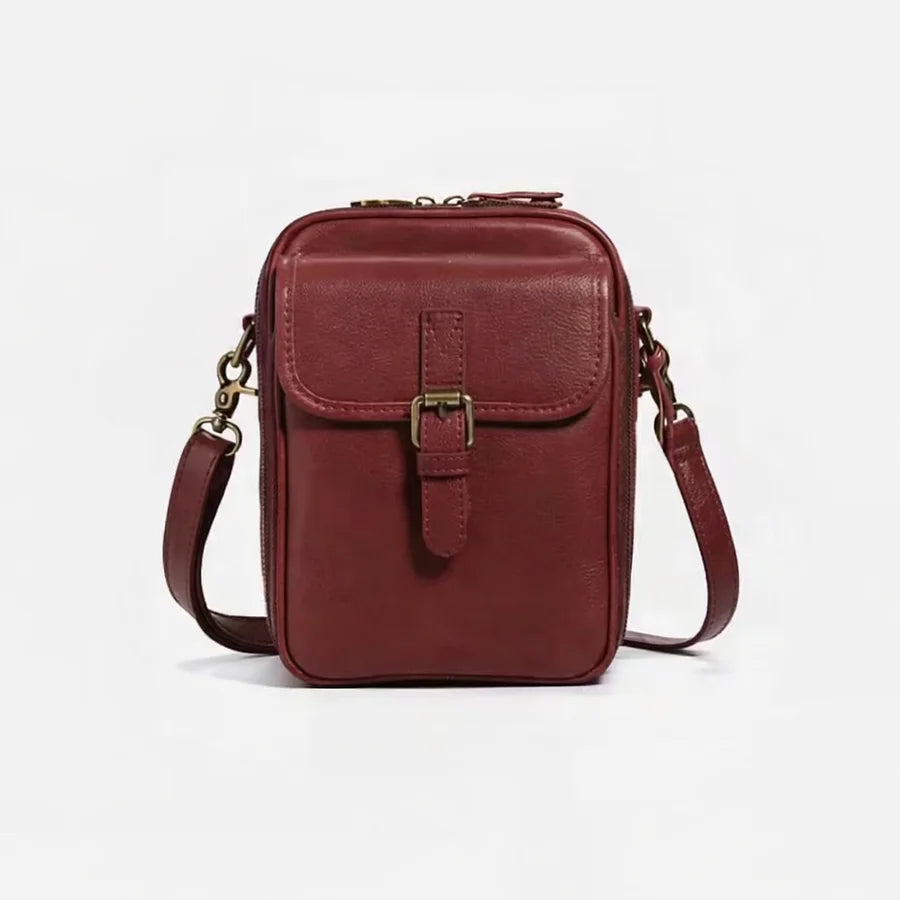 Stylische Damen Crossbody-Tasche mit praktischem Verschluss | A&B - 4 - Annoboutique