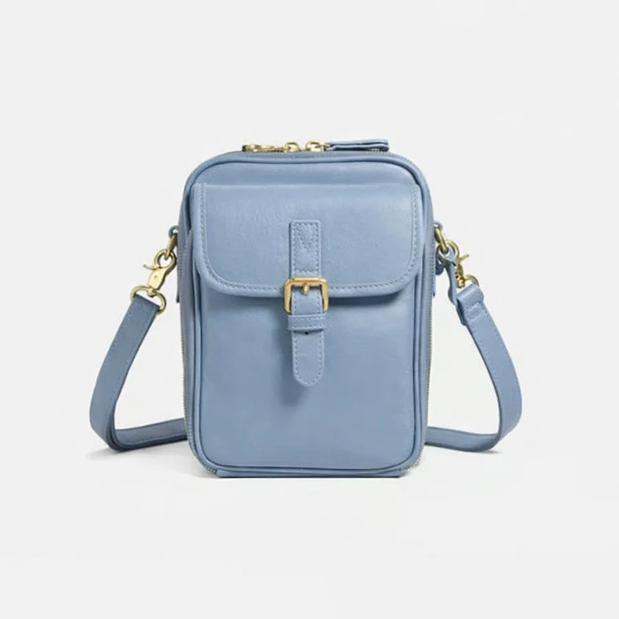 Stylische Damen Crossbody-Tasche mit praktischem Verschluss | A&B - 5 - Annoboutique