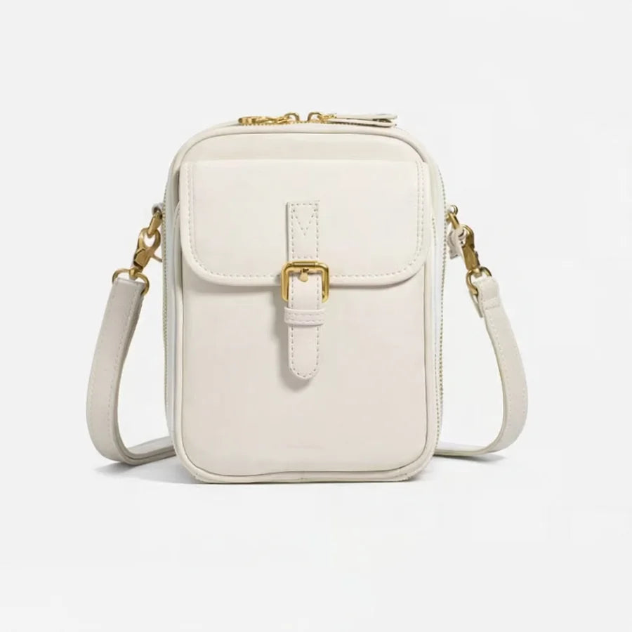 Stylische Damen Crossbody-Tasche mit praktischem Verschluss | A&B - 6 - Annoboutique