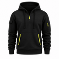 Herren Hoodie mit praktischen Reißverschlusstaschen und modernem Schnitt | A&B - 6 - Annoboutique