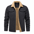 Herrenjacke mit lässigem Schnitt und praktischen Taschen | A&B - 3 - Annoboutique