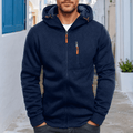 Herren Hoodie mit praktischen Taschen und Kapuze | A&B - 1 - Annoboutique