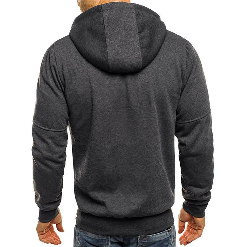 Herren Hoodie mit praktischen Taschen und Kapuze | A&B - 15 - Annoboutique