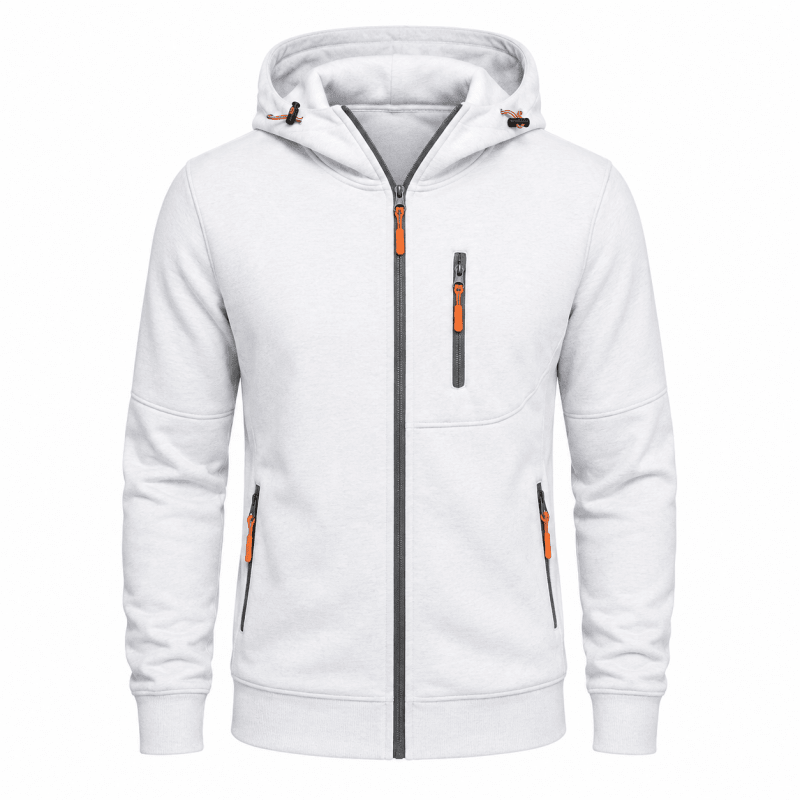 Herren Hoodie mit praktischen Taschen und Kapuze | A&B - 16 - Annoboutique