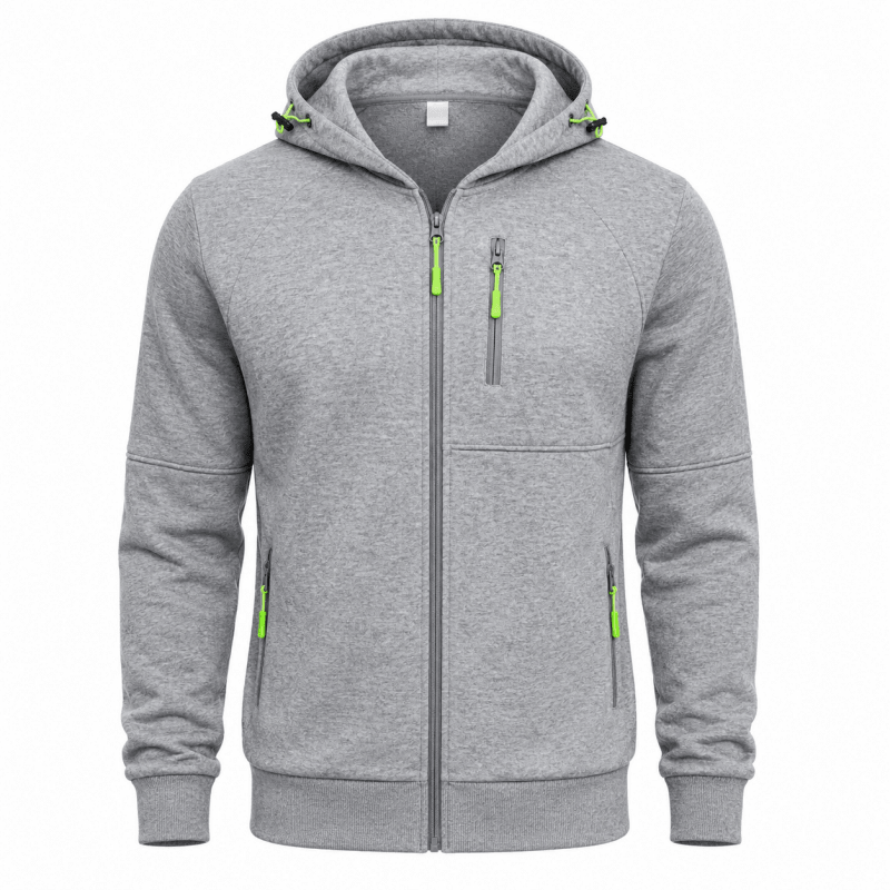 Herren Hoodie mit praktischen Taschen und Kapuze | A&B - 17 - Annoboutique