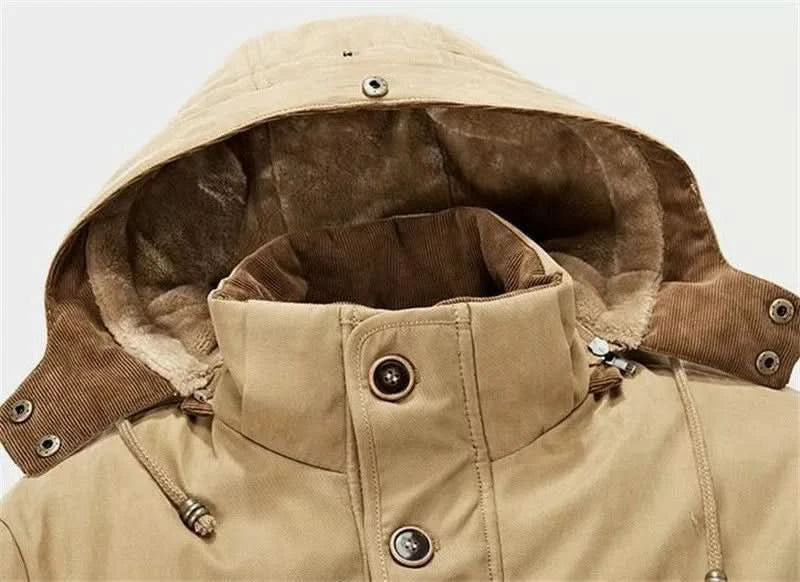 Herrenjacke mit Kapuze und praktischen Taschen | A&B - 10 - Annoboutique