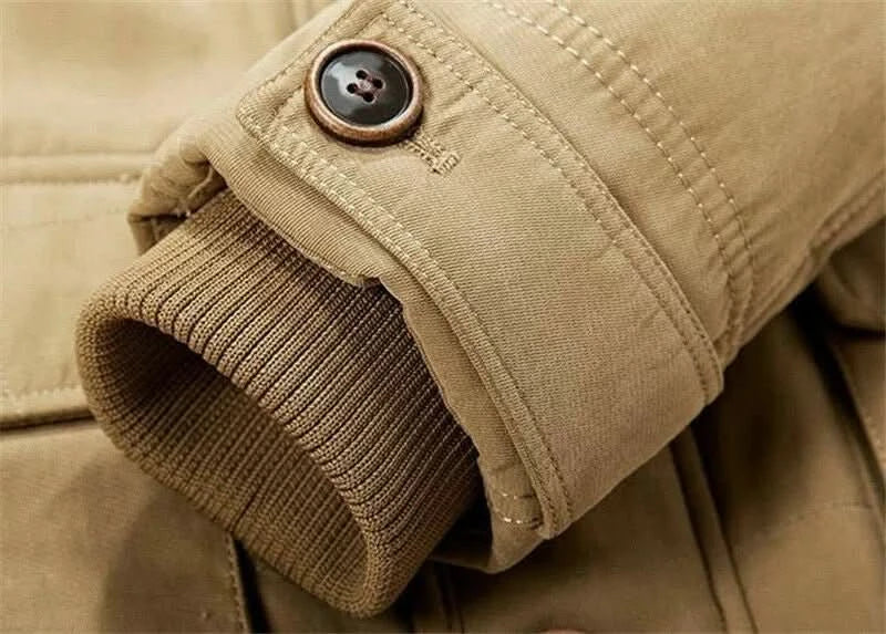 Herrenjacke mit Kapuze und praktischen Taschen | A&B - 11 - Annoboutique