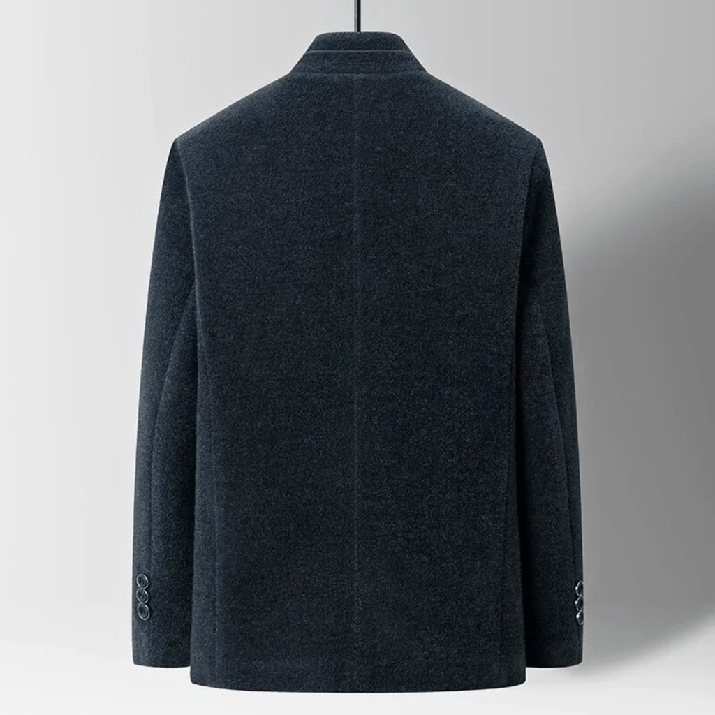Jacket Herren mit modernem Stehkragen und lässiger Passform | A&B - 2 - Annoboutique