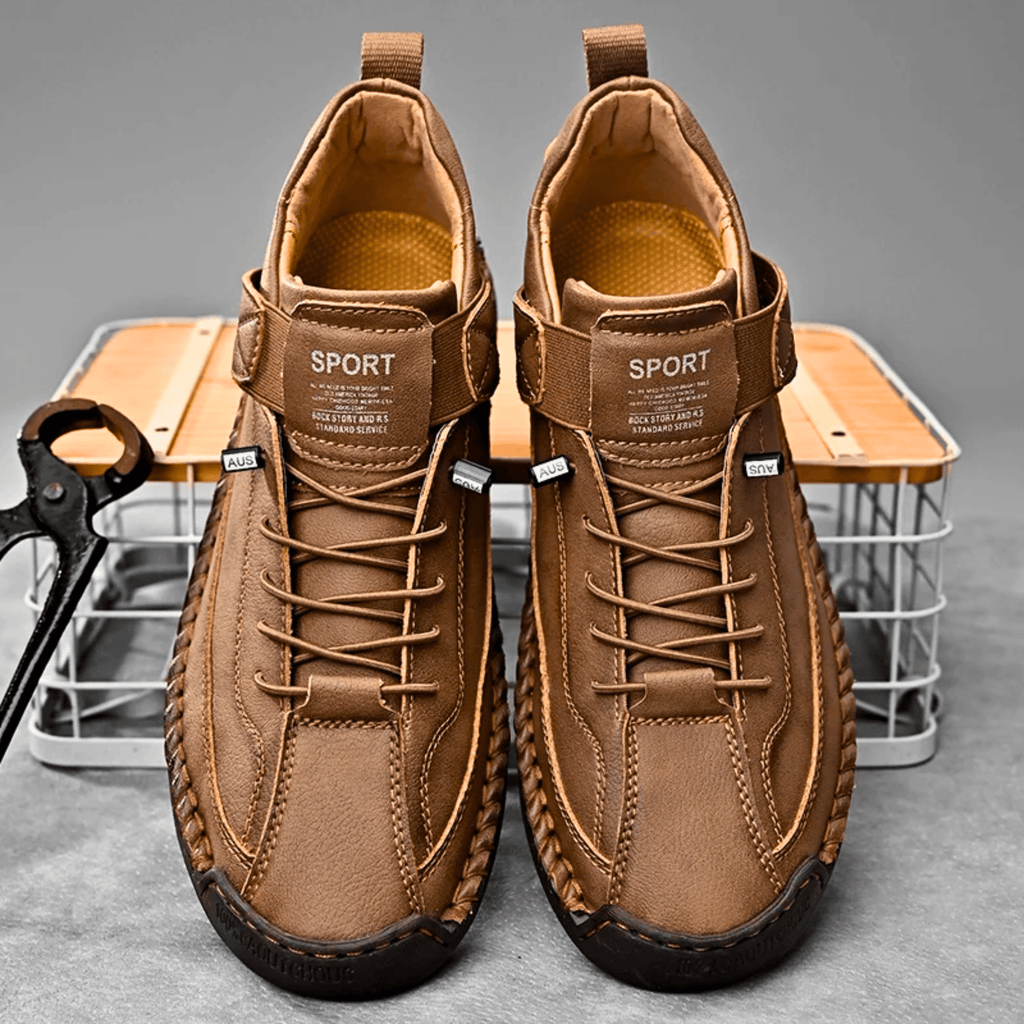 Herren Sneaker mit praktischem Klettverschluss und sportlichem Design | A&B - 7 - Annoboutique