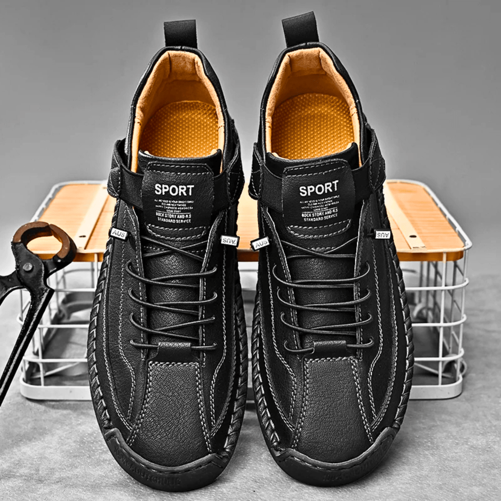 Herren Sneaker mit praktischem Klettverschluss und sportlichem Design | A&B - 9 - Annoboutique