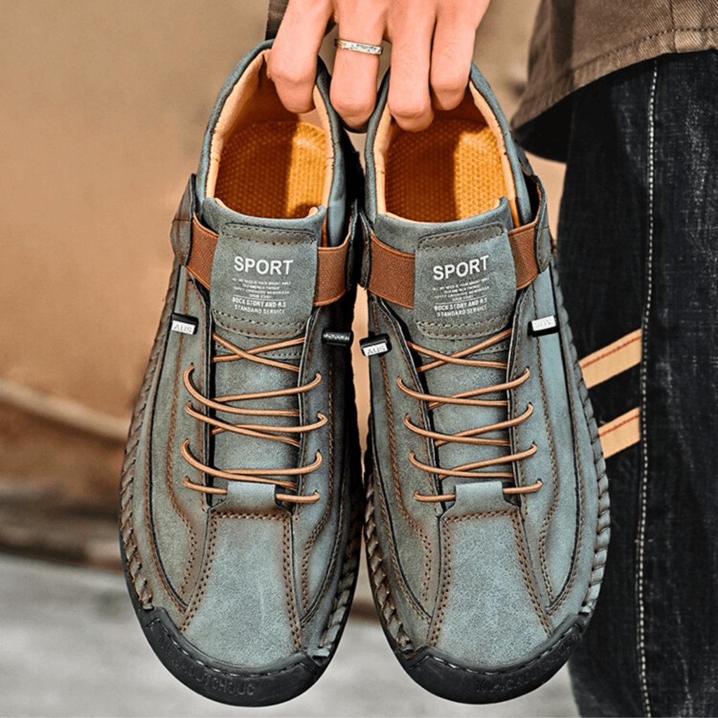 Herren Sneaker mit praktischem Klettverschluss und sportlichem Design | A&B - 13 - Annoboutique