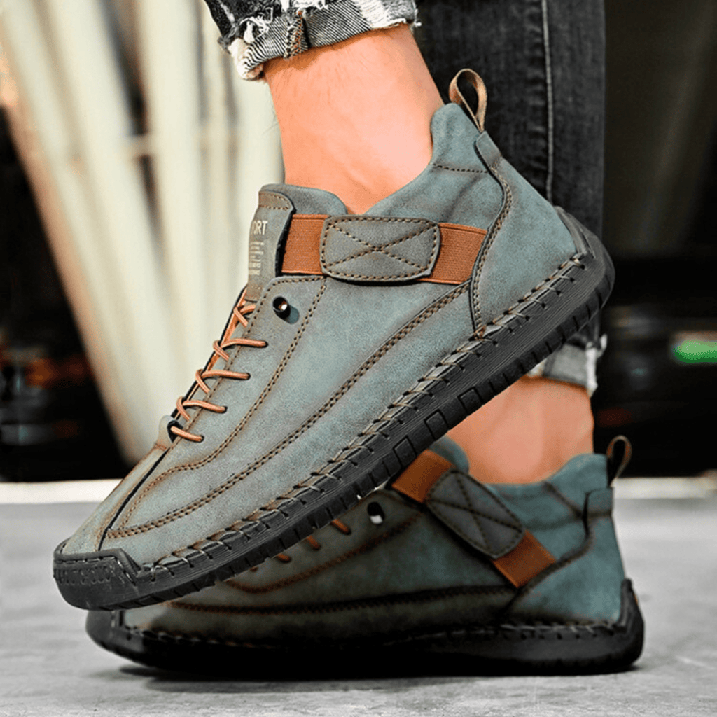 Herren Sneaker mit praktischem Klettverschluss und sportlichem Design | A&B - 14 - Annoboutique